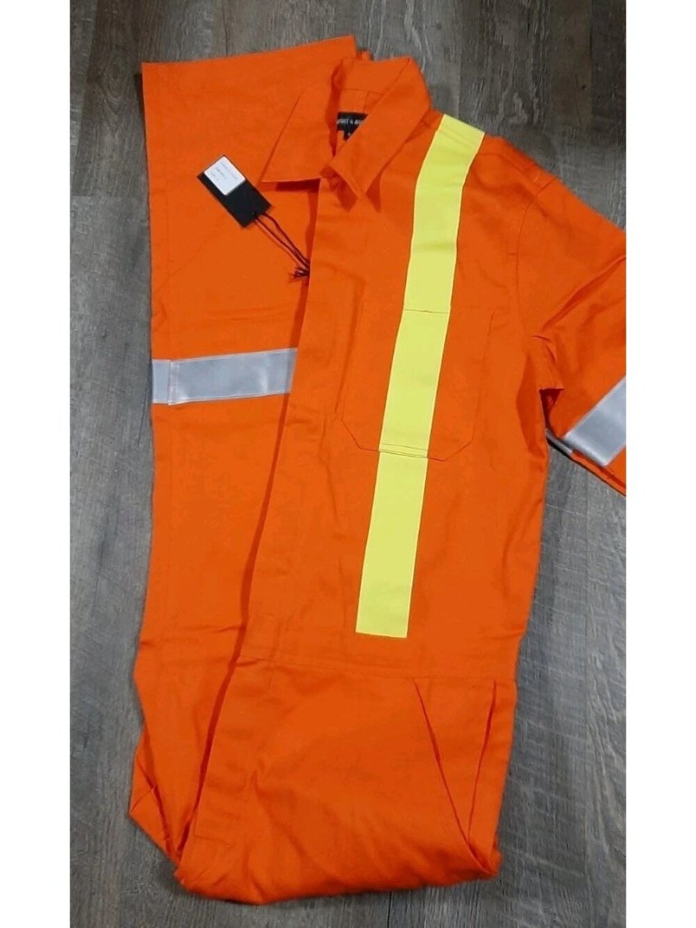 Haight & Ashbury NEW Hi-Vis Coverall Mens Size Medium